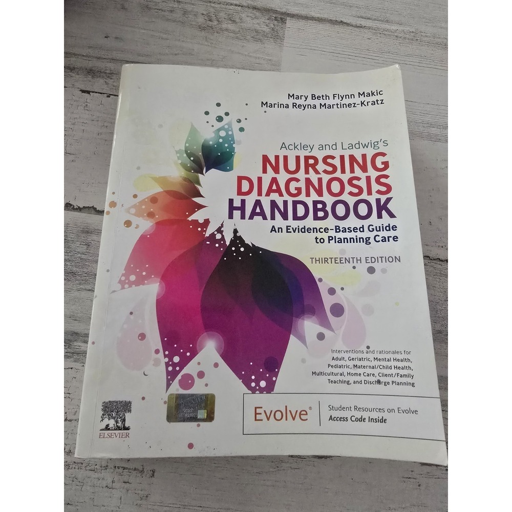 Ackley and Ladwig's Nursing Diagnosis Handbook 13th Edition 9780323776837
